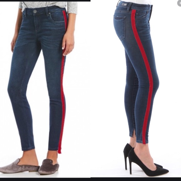 Kut from the Kloth Denim - Kut From The Kloth Connie side stripe skinny jeans